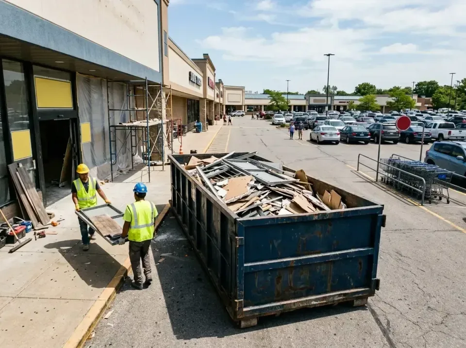 retail-store-renovation-debris-003 — frequently asked questions, Roll-off Dumpster Rentals in Chesterfield, MO